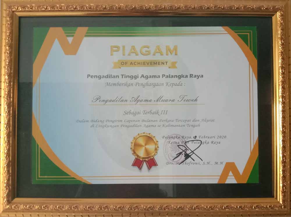 Piagam Lap terbaik 3